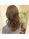 ブリーチ無し ベージュカラー