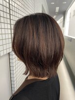 エムタニグチオーブ(M.TANIGUCHI o.r.b) ハネても気にならない◎トップはふんわりボブ