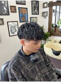 マッシュパーマ