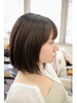 ヘアーノッキン(hair knock’n)&nbsp;肩ギリ内巻きボブ