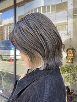 ニュートン(NEWTON) 【NEWTON×川島】インナーカラー×カーキベージュ