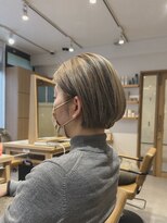 クラップス 上大岡(CLAPS)&nbsp;ローライト/ハイライト/デザインカラー/丸みボブ