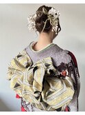 着付け、ヘアセット