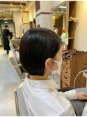 縮毛矯正/コンパクトボブ