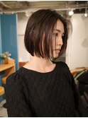 【ボブカット/阿部達哉】外ハネ、切りっぱなし、大人ヘア/ボブ