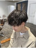 MEN'S HAIR/束間ショート/コンマヘア/ツーブロックマッシュ