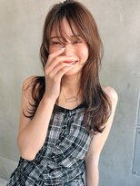 リベルテ銀座20代 ナチュラルブラウン×韓国くびれヘア