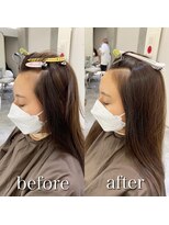 ソラ 表参道(SORA)&nbsp;韓国発！チャンモリパーマ！うぶ毛を作る施術。