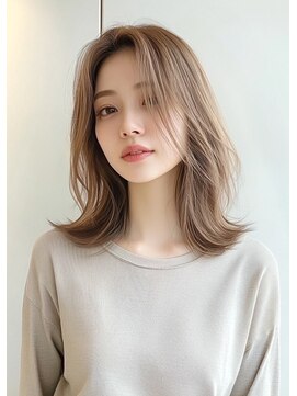 ライズ ネックス ザ サロン 渋谷(LIZE nex the salon) くびれヘア×ベージュカラー［#韓国#ベージュ#髪質改善#渋谷駅］