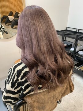 ドットハリス(.Hallis) ブリーチカラー／透明感カラー／前髪カット