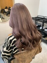 ドットハリス(.Hallis) ブリーチカラー/透明感カラー/前髪カット