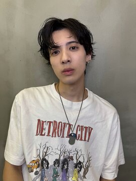 ロンド ストラーダ 心斎橋(Lond strada) メンズカット×波巻きパーマ×イメチェン[心斎橋]