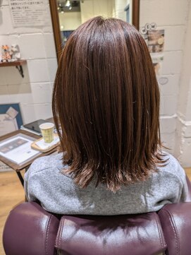 チアー ヘアリラクゼーション(cheer HAIRRELAXATION) 赤系カラー