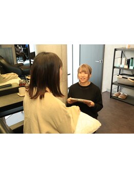 日々のお手入れ、ヘアケアもご相談ください！