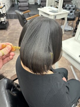 ハーシーバイアポロ 相模大野(HERSHE by apollo) 髪質改善縮毛矯正,レイヤー,縮毛矯正,白髪ぼかしハイライト.白髪