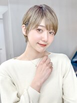 ロンドシエル 横浜(Lond ciel)&nbsp;ミニウルフレイヤーカット顔周り前髪韓国ショートボブ/横浜