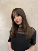 20代30代向け小顔似合わせカットミニウルフロングレイヤー