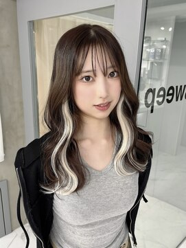 スウィープ(sweep) ホワイトインナーエクステ