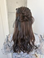 スタジオカラー(Studio Color)&nbsp;お団子カチモリハーフアップ