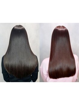 【鳳駅徒歩1分】話題の酸性ストレートで髪のダメージが激減！理想の憧れのサラツヤ美髪を手に入れて♪