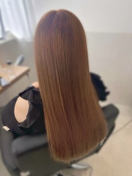 アールサロン 名駅(Rr SALON) キャメルベージュ × 髪質改善トリートメント