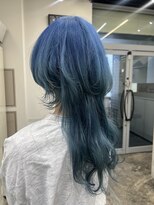 ヘアサロン ドット トウキョウ カラー 町田店(hair salon dot. tokyo color)&nbsp;ダブルカラー/アッシュカラー/おしゃれ女子ウルフヘア/町田駅