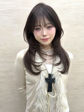 パルス ヨコハマ(PULSE yokohama) 横浜/ミディアムレイヤー/顔周り/前髪シースルー/ワンホン