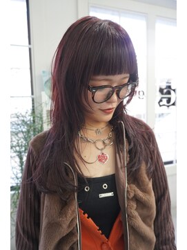 グリーン 高田馬場(green) 【TAKUYA】ボルドーレッド×ハッシュレイヤー