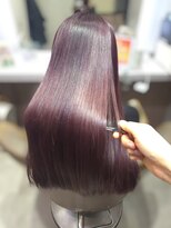 グリン 栄(grin)&nbsp;ブリーチ卒業　ピンクラベンダーカラー　オーガニックカラー