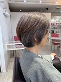 大人女性向け柔らかショートスタイル