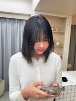 ケシキ 表参道 原宿(kesiki.) ボブレイヤー/顔周りレイヤー/ミディボブ/レイヤーカット