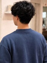 アウラ(AULA) 【74.メンズカット×メンズパーマ】白髪染めも人気