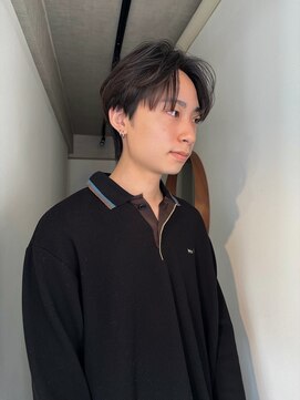 アクト 仙台店(ACT) センターパートニュアンスパーマ曲がる縮毛今日せ