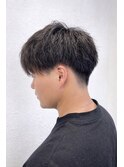 ナチュラル刈り上げマッシュショート
