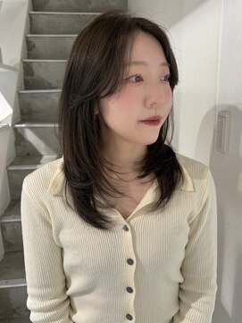 ヨーク(YOKE) 【 YOKE 】ミディアムレイヤー結べるレイヤー小顔顔まわり