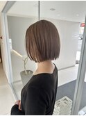 丸くならないヘイリーボブ
