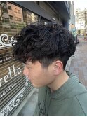 スペインカール/ツイストスパイラル/メンズカット/刈り上げ