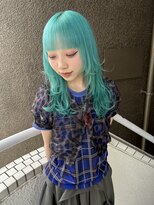 イエナ 渋谷(IENA) ハッシュカットシースルーバングダブルカラーケアブリーチ1