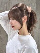 ヴィヴィッド オモテサンドウ(ViViD omotesando)&nbsp;結んでも可愛い顔まわりカット