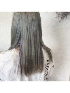 モグヘアー(mog hair) シルバーアッシュ