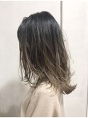 siena フレンチレイヤー×グラデーション
