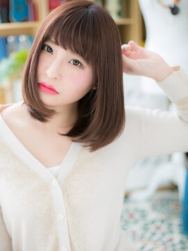 カバーヘア イヴ 戸頭店(COVER HAIR EVE) *EVE戸頭*大人かわいい♪ボルドーカラー小顔ワンカールa