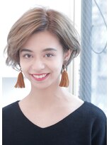 ヘアアンドケア エジェリラボ(hair&care egerie lab)&nbsp;ふんわりミルクアッシュ♪ショートボブ