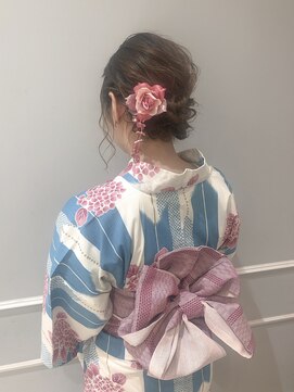 ネオリーブギンザ 銀座店(Neolive GINZA) 1番人気!浴衣シニョン