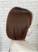 切りっぱなしボブ