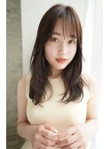 【eL 横浜】大人フェミニン 小顔 シースルー (大島)