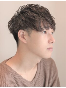 ノイセル 西本町(Noisyle) 爽やかスマートマッシュツーブロックショート清潔感サマーカット