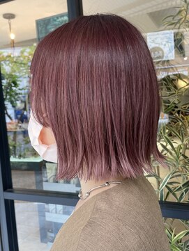 アイフィール アヴェダ 瑞江店(i feel AVEDA) ピンクボブ