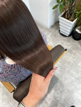 テラスヘア センダイ(TERRACE hair SENDAI) 艶髪にミディアム【イノアカラー使用