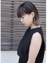 ユニオン(union)&nbsp;ワイドバングボブ×バレイヤージュ